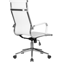 Офисное кресло для руководителей DOBRIN CLARK SIMPLE, белый