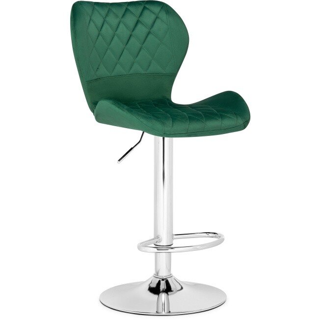 Барный стул Porch green / chrome 