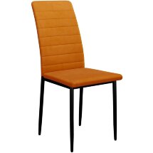 Стул DikLine ТЕКС каркас черный/ B17 TERRACOTTA