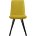 Стул DikLine 202 B16 YELLOW, ножки черные 