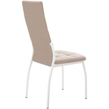Стул DikLine ГАЛС-М каркас белый/ B03 BEIGE