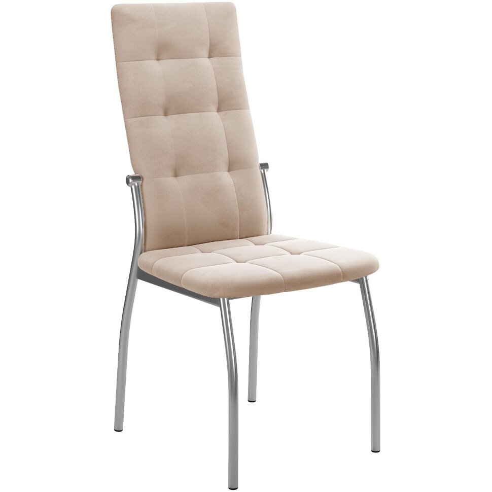 Стул DikLine ГАЛС-М каркас хром/ B03 BEIGE Стул DikLine ГАЛС-М каркас хром/ B03 BEIGE