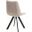 Стул DikLine 229 поворотный, B03 BEIGE, ножки черные 