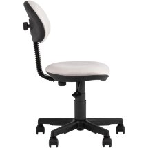 Кресло компьютерное Stool Group детское УМКА геометрия светло-розовый обивка ткань крестовина пластик механизм регулировки высот