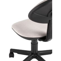 Кресло компьютерное Stool Group детское УМКА геометрия светло-розовый обивка ткань крестовина пластик механизм регулировки высот