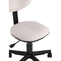 Кресло компьютерное Stool Group детское УМКА геометрия светло-розовый обивка ткань крестовина пластик механизм регулировки высот