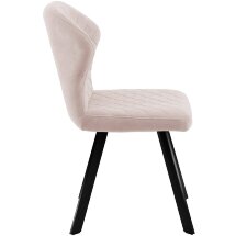 Стул DikLine 339 поворотный B03 BEIGE, ножки черные