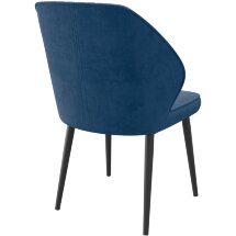 Стул DikLine 222PRO B8 BLUE, ножки черные