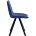 Стул DikLine 229 поворотный, B8 BLUE, ножки черные 
