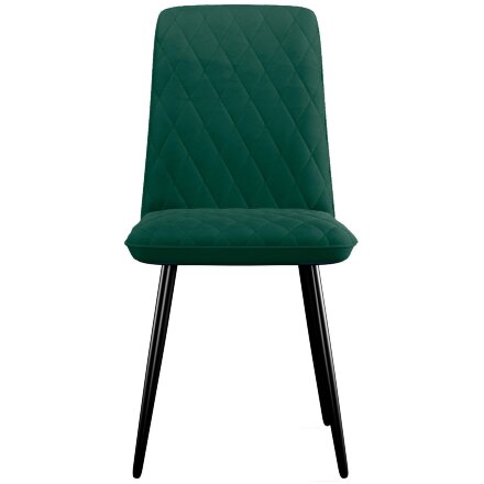 Стул DikLine 205 B10 GREEN/ножки черные 