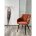 Стул REFLET 3018-09 терракотовый, шенилл / черный каркас, ®DISAUR 