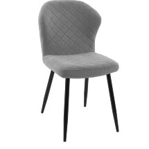 Стул DikLine 239М B22 GREY, ножки черные