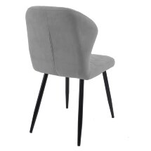 Стул DikLine 239М B22 GREY, ножки черные
