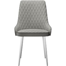 Стул DikLine 305 B22 GREY /ножки белые