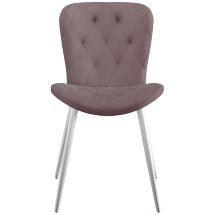 Стул DikLine 303 B5 LATTE, ножки белые