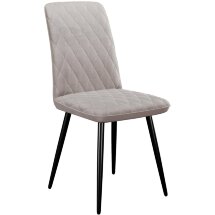 Стул DikLine 205 B03 BEIGE, ножки черные