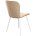 Стул DikLine 303 B03 BEIGE, ножки белые 