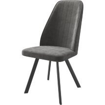 Стул DikLine 326PRO B28 ANTRACITE, ножки черные