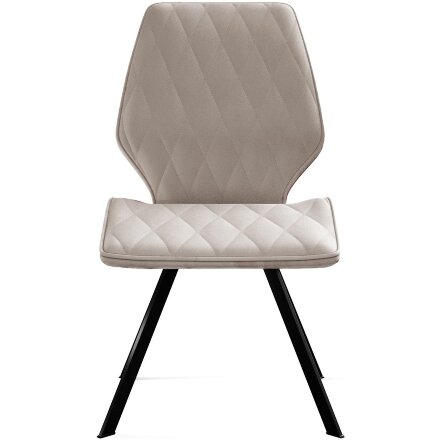 Стул DikLine 242M B03 BEIGE/ ножки черные 