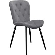 Стул DikLine 303 B22 GREY /ножки черные