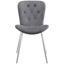 Стул DikLine 303 B22 GREY /ножки белые