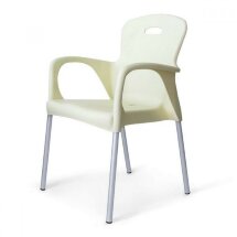 Стул пластиковый XRF-065-BW White
